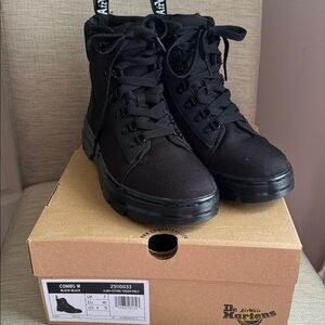 Dr. Martens Black Lace Up Boots